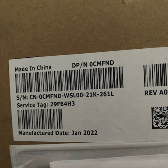 Dell 34" Curved Monitor Brand New - Picture 1 of 2